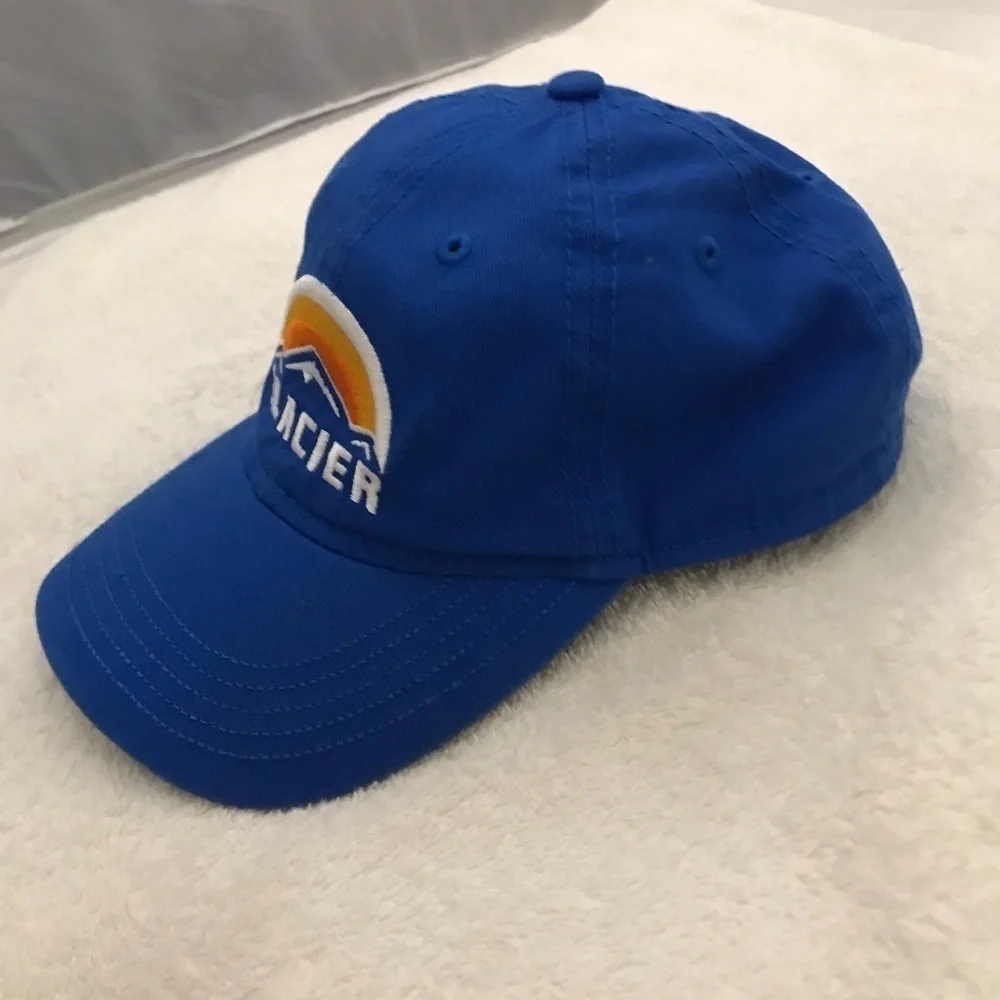 Ouray Sportswear for Glacier National Park Youth Adjustable Blue Ball Cap